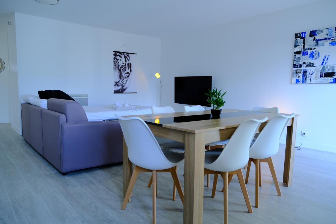 Apartamento Calypso- Grand T3 70 M2 - Arrivee Autonome - Parking Prive Gratuit Melun Exterior foto