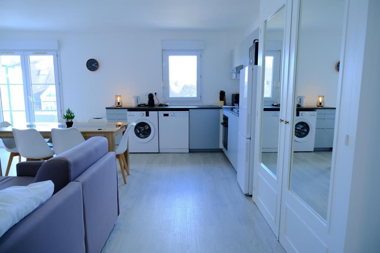 Apartamento Calypso- Grand T3 70 M2 - Arrivee Autonome - Parking Prive Gratuit Melun Exterior foto